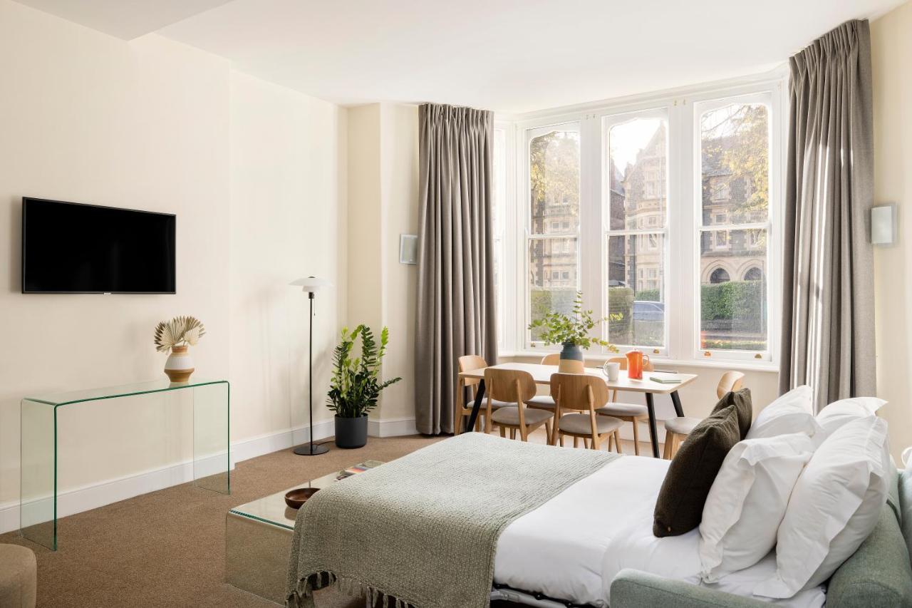 Apartamento Saco Cardiff Cathedral Road Exterior foto